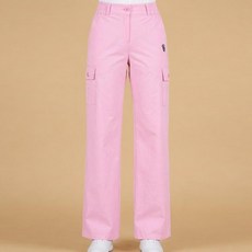 luxgolf 女款舒適鬆緊帶工裝寬褲 Y1D6M214W