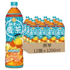 原萃 鍋煮風味麥茶, 12瓶, 1250ml