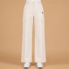 luxgolf 女款舒適鬆緊帶工裝寬褲 Y1D6M214W