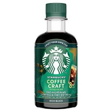 스타벅스 커피 크래프트 리치 블랙, 1개, 1개입, 260ml 1개, 1개입, 260ml