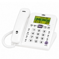 SAMPO 聲寶 來電顯示有線電話 白色, HT-W902L