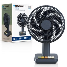 블라우풍트 레트로 BLDC 저소음 무선 미니 탁상용 선풍기, 네이비, BLP-DK101N
