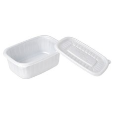 SWAN 燉菜/粥/蒸蛋用大容器 900ml x 25入 + 蓋子 25入 組