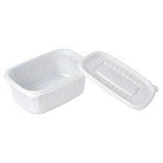 SWAN 粥/湯/蒸蛋用特大容器 1.25L x 25入 + 蓋子 25入 組