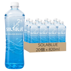 SOLABLUE 潗淨藍 電解運動補給水, 20個, 820ml