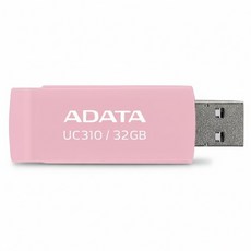 ADATA 威剛 USB3.2 旋轉隨身碟 UC310 粉色, 1個, 32GB