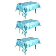 마켓피오 주방 뉴반짝이 일회용 식탁보 타입10, 1개, 3개입