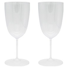 요리를그리다 개별포장 플라스틱 와인 잔 투명, 1개, 240ml, 2개입