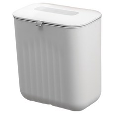 모더노바 주방 서랍걸이 슬라이드 뚜껑 쓰레기통 11L BRP4076, 화이트