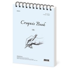 페이퍼릿 PP 크로키북 105g, B5, 1개 B5, 1개