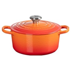 LE CREUSET 經典圓形鍋, 橘色, 1個