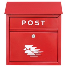 室內裝飾品 玄關鋼製信箱 大 khhl151