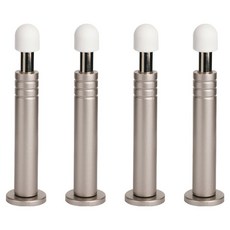 리빙이프 스프링 완충식 도어스토퍼 도어훅 115mm, 그레이, 4개