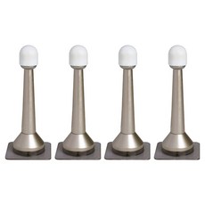 리빙이프 무타공 도어훅 접착판 스토퍼 90mm, 혼합색상, 4개