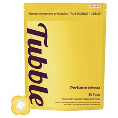 Tubble Trueclean 香氛膠囊洗衣精 含羞草 595g, 1個, 35入