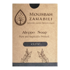 MOUSBAH ZANABILI 薩納貝莉 32%月桂強力潔淨阿勒坡古皂 油性膚質/痘痘肌適用, 180g, 1個