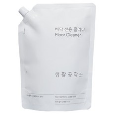 생활공작소 바닥 전용 클리너, 1개, 1L 1개, 1L