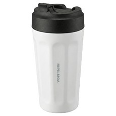 필모아 스파우트 티타늄 세라믹 휴대용 텀블러, 화이트, 1개, 500ml