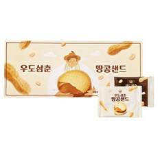 우도삼춘 땅콩샌드, 234g, 1개 234g, 1개