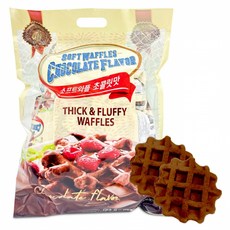 SOFT WAFFLES 格子鬆餅 巧克力口味, 575g, 1個