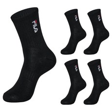 FILA 斐樂 高爾夫直式Logo中筒運動襪