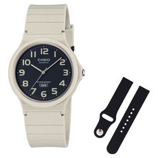 CASIO 卡西歐 學測手錶 + 矽膠錶帶組合 MQ-24UC-8B