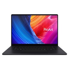 ASUS 華碩 ProArt ProArt OLED 16吋, AMD Ryzen AI 9 HX 370, NVIDIA GeForce RTX 5090 GPU, 64GB LPDDR5X, 2TB Gen4 SSD, Windows 11 專業版, 曜夜黑, H7606WX-0053KHX370