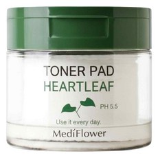 MediFlower 魚腥草補水爽膚棉片, 1個, 60片