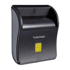 ESENSE 逸盛 CR5 ATM智慧晶片讀卡機, 黑色, 1個, 17-SCR515