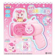 캐치티니핑 하츄핑 라이트 버블건, 혼합색상, 1개