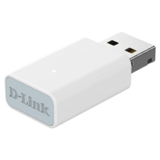 D-Link 友訊科技 N300 Wi-Fi 4 USB Dongle 無線網路卡, 白色, 1個, AN3U