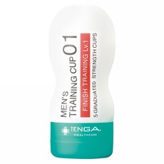 TENGA MEN’S TRAINING CUP FINISH TRAINING 強敏挑戰杯 Lv.1, 1個, 白色