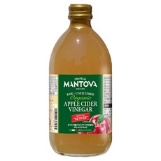 MANTOVA 曼托瓦 有機蘋果醋, 1個, 500ml