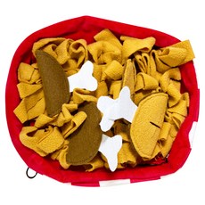 CAPTAIN MAO 毛班長 paipet 食物嗅聞墊 寵物玩具 炸雞, 紅色, 1個