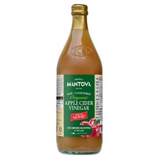 만토바 유기농 애플 사이다 비니거, 1개, 1L