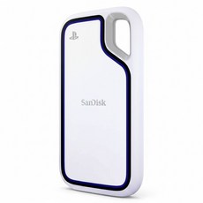 SanDisk 晟碟 E62P 行動固態硬碟 SDSSDE62P-1T00-G25 附NITRO 1個月試用版, 白色, 1TB