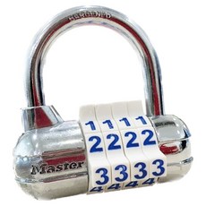 Master Lock 數字組合 號碼轉盤鎖 綠色 1523D, 1個