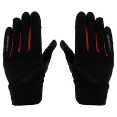코미네 라이딩 메쉬 장갑 양손착용 세트 GK-261, BLACK + RED