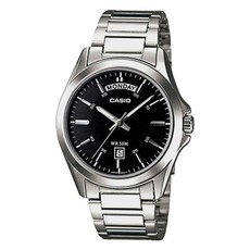 CASIO 卡西歐 男士簡約金屬腕錶 MTP-1370D-1A1
