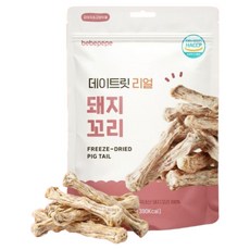 베베페페 반려동물 국내산 100% 동결건조 데이트릿, 95g, 1개, 돼지꼬리