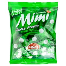 라이킹 미미 슈가프리 프레시 민트 캔디, 50g, 1개