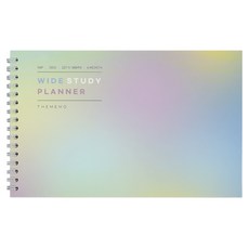 건망증 더메모 와이드 스터디플래너 6개월, 오로라, 1개 오로라, 1개
