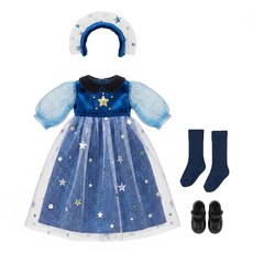 TAKARA TOMY Licca 莉卡娃娃 洋裝組 LA29879, 閃閃星夜, 1套