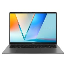 ASUS 華碩 Vivobook Vivobook WUXGA/OLED 16吋, Qualcomm Snapdragon X X1-26-100, Qualcomm Adreno GPU, 16GB LPDDR5X, 512GB Gen4 SSD, Windows 11 Home, 夜幕灰, S3607QA-0042G26100