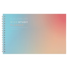 건망증 더메모 와이드 스터디플래너 6개월, 코튼캔디, 1개