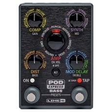 라인6 POD Express Bass 베이스 컴팩트 이펙터, 1개