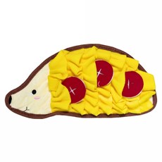 CAPTAIN MAO 毛班長 paipet 食物狗玩具 寵物嗅聞墊, 刺蝟 黃色, 1個