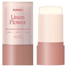쿤달 퍼퓸 데오드란트 스틱 린넨플라워향, 31g, 1개