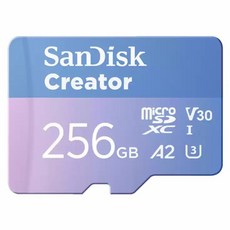 SanDisk 晟碟 Creator microSD UHS-I 記憶卡 SDSQXAV-256G-GN6MS, 1個, 256GB