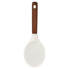 발룬피니 아르보르 플래티넘 실리콘 우드핸들 주걱, 아이보리, 1개